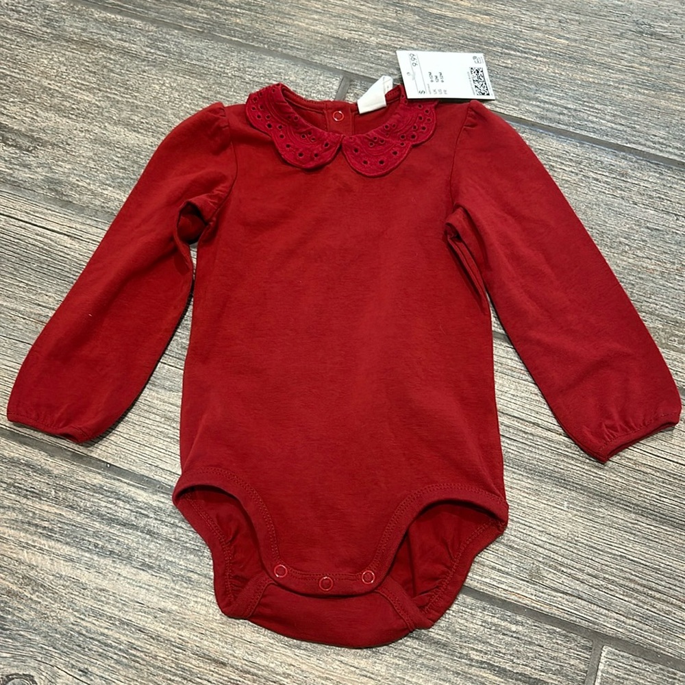 H&M Peter Pan Collar Bodysuit